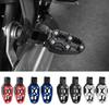 CNC Footpegs Pedals Modified Parts Universal Aluminium Alloy Dirt Bike Foot Pegs Foot Rest Pedal Motorcycle Pedals For Pit Dirt Bike Electric Bikes
