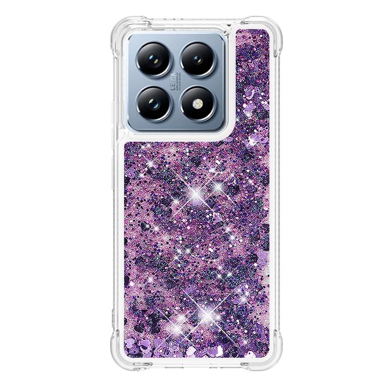 14T Pro Чехол для Fundas Xiaomi 14T Pro Чехол Bling Glitter Dynamic Liquid Чехол для Xiomi Xiaomi14T 14TPro Чехлы для телефонов Fundas
