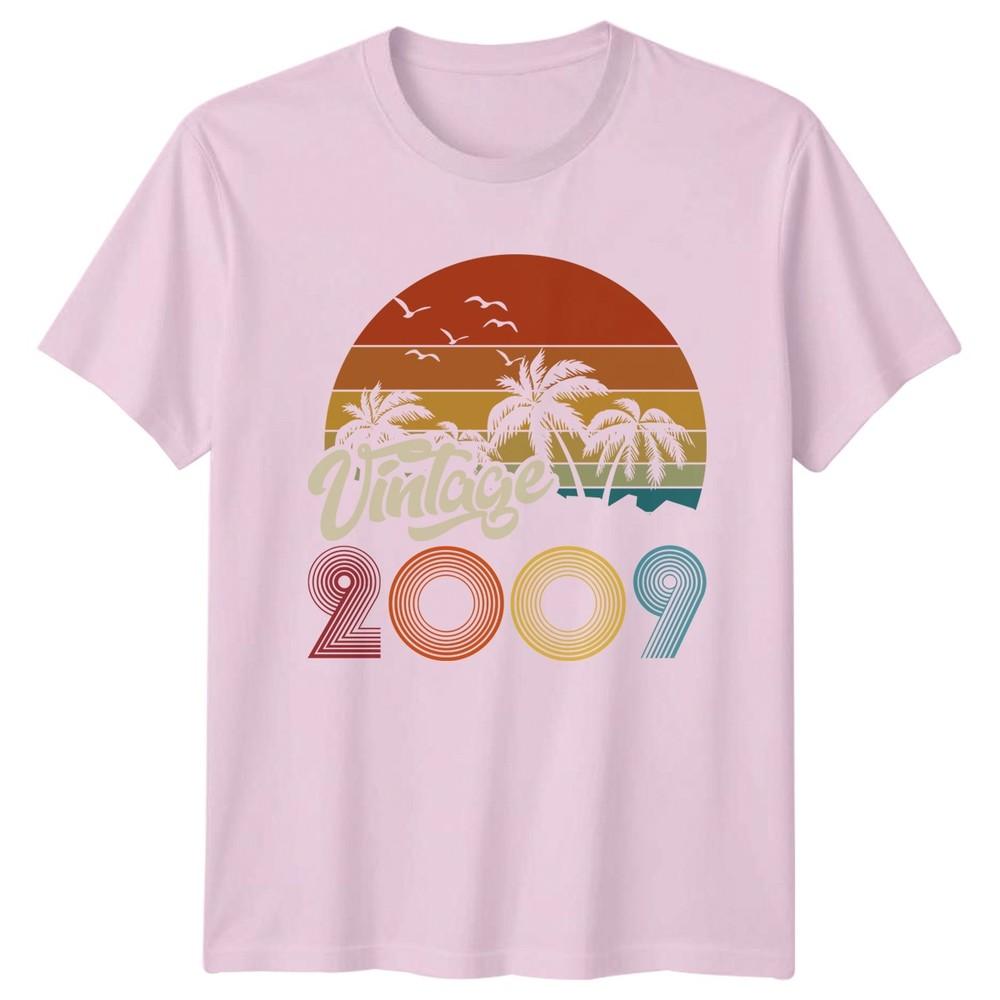 17th Birthday TShirt Vintage 2009 Birthday Party Gift Retro Tee For Unisex Unisex
