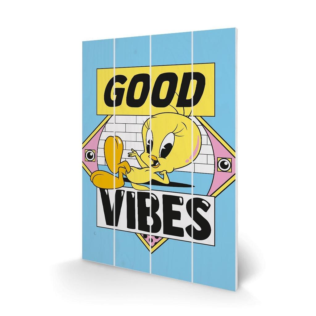 Looney Tunes Good Vibes Plaque