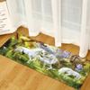 Unicorn Carpet Long Floor Mat Love Theme Doormat