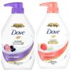 Набор увлажняющих и освежающих гелей для душа Dove