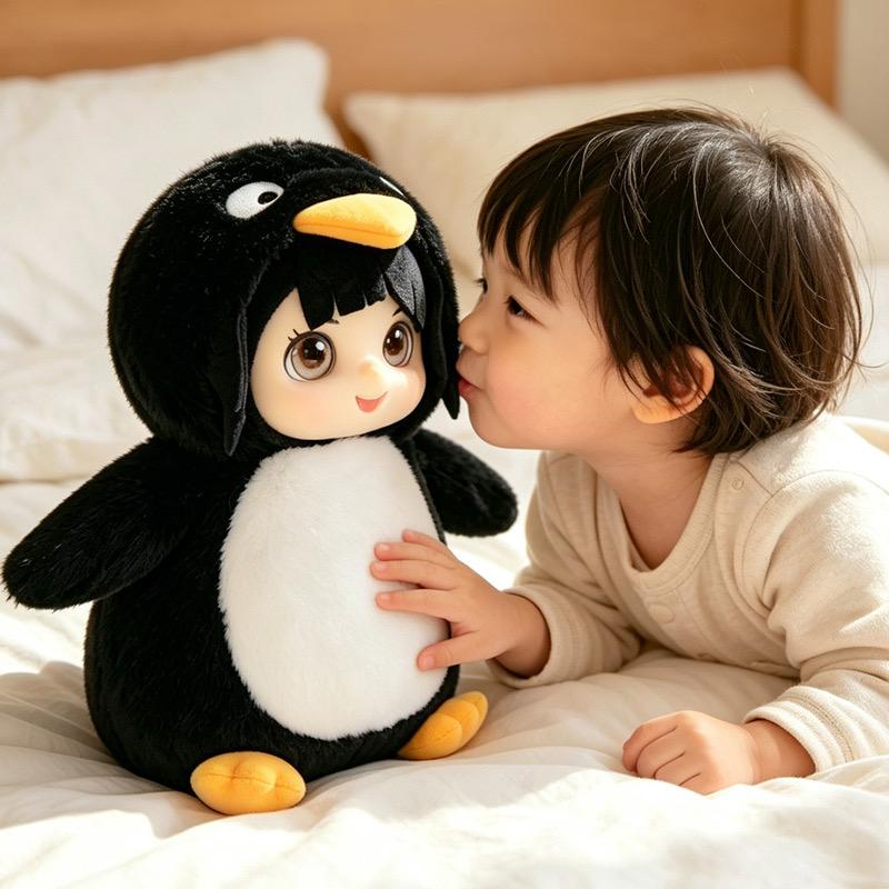 Cute Gugu Gaga Plush Toy Movie Stuffed Animals Cute Penguin Brightly Colored Fragrance Vinyl Dolls Kids Toys Girls Birthday Gift