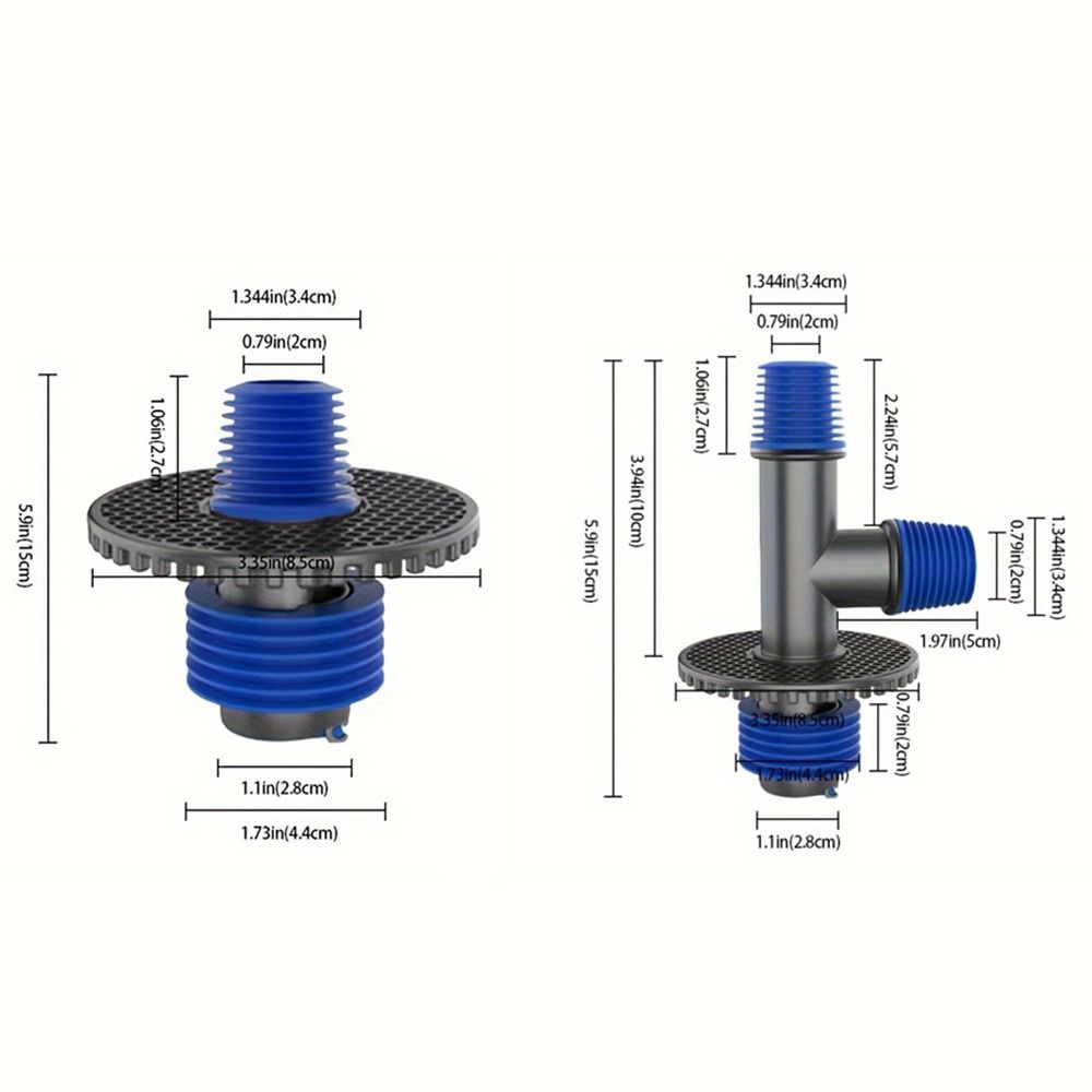 Tee Joint Sink Elbow Pipe Connector Universal Sealing Ring Adapter Sewer Connector  Kitchen