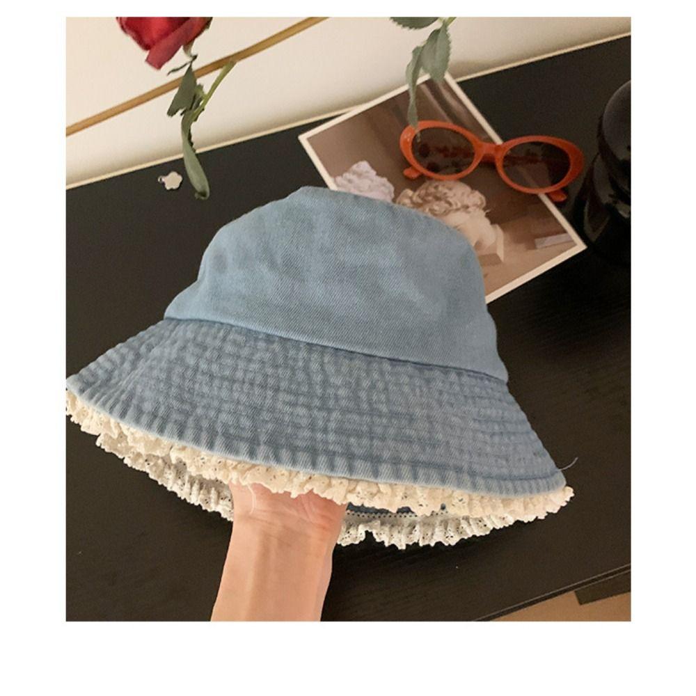 Face Covering Fisherman Hat Retro Bowl Hat Versatile Beach Hat  Summer