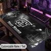 Large Mouse PadRammstein Custom Name Text Personalized Desk Mat Non Slip Gaming Pad