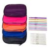 22Pcs Multicolor Knitting Crochet Hooks DIY Handmade Craft Knitting Tools Weave Tool
