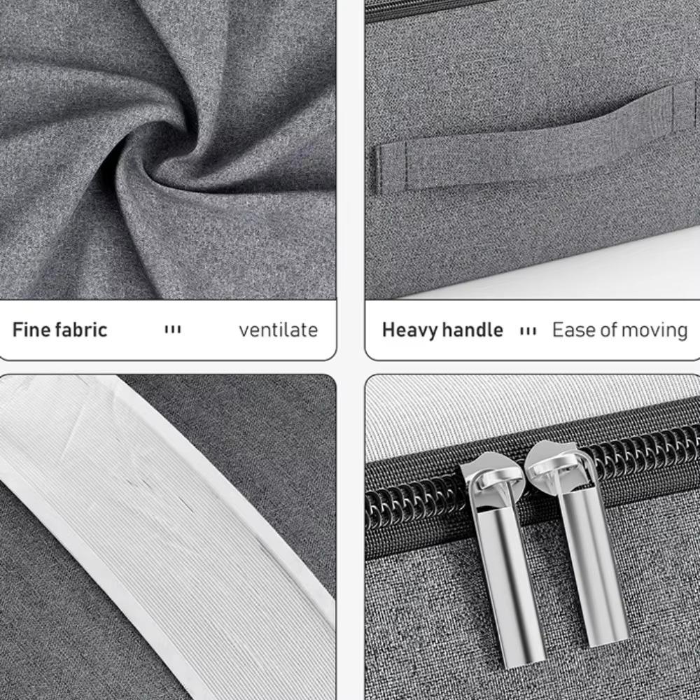Сумка для хранения под кроватью, влагостойкая, для хранения одежды, складная, пыленепроницаемая, с расширяющейся и утолщенной ручкой, сумки-органайзеры для дома