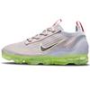 Air VaporMax 2021 Flyknit Light Bone Lime Ice женские кроссовки White Ghost Black DC4112-003