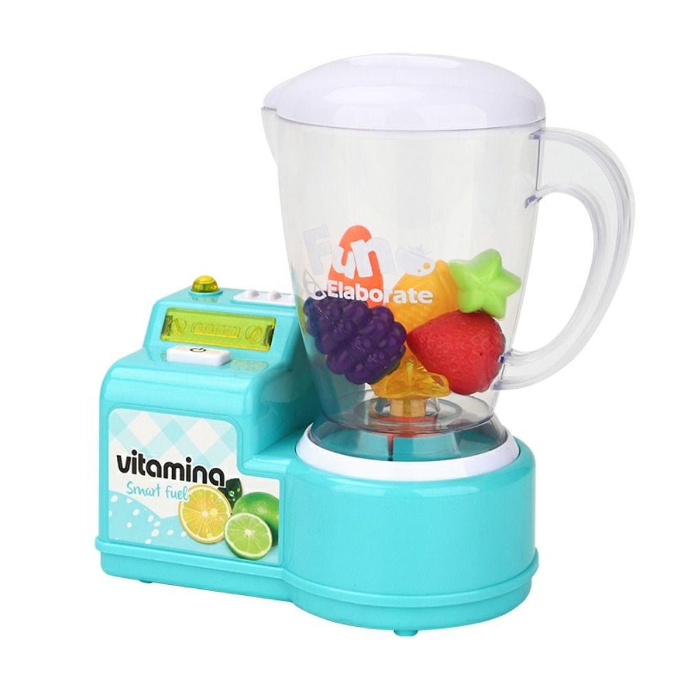 Cognition Ability Kids Blender Toy with Accessory Pretend Playset Mixer  Kitchen Appliances