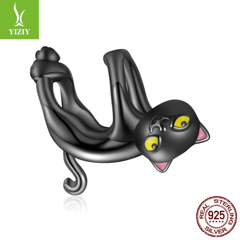 Halloween Bracelet Beaded 925 Silver, Diablo Festival Diy Bead Loose Bead Accessories