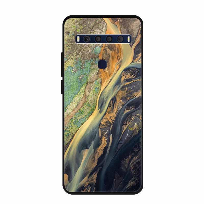 For TCL 10L Case Cool Fashion Silicone Soft TPU Phone Covers for TCL 10 Lite Case 10Lite Coque for TCL10L T770H T770B 4187U Bag