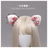 Пара заколок для волос olita, клипсы-зажимы для края, головной убор с ушками зверя, заколка для волос с кошачьими ушками, бант, челка