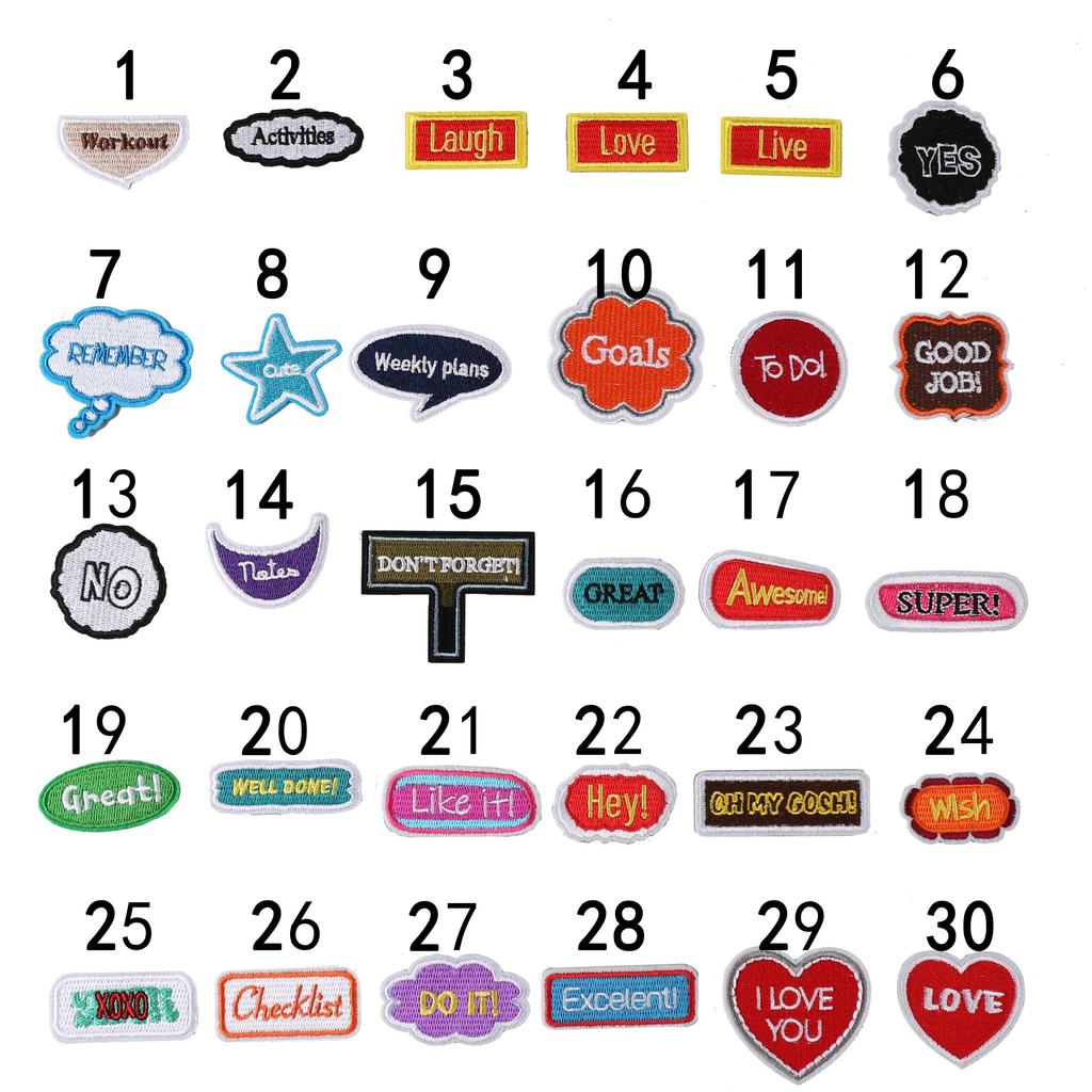 Согласно вышивке, наклейка на ткань для вышивки, компьютерная вышивка, глава, персонализированные английские слова, серия, одежда, украшение, нашивка, наклейка на ткань