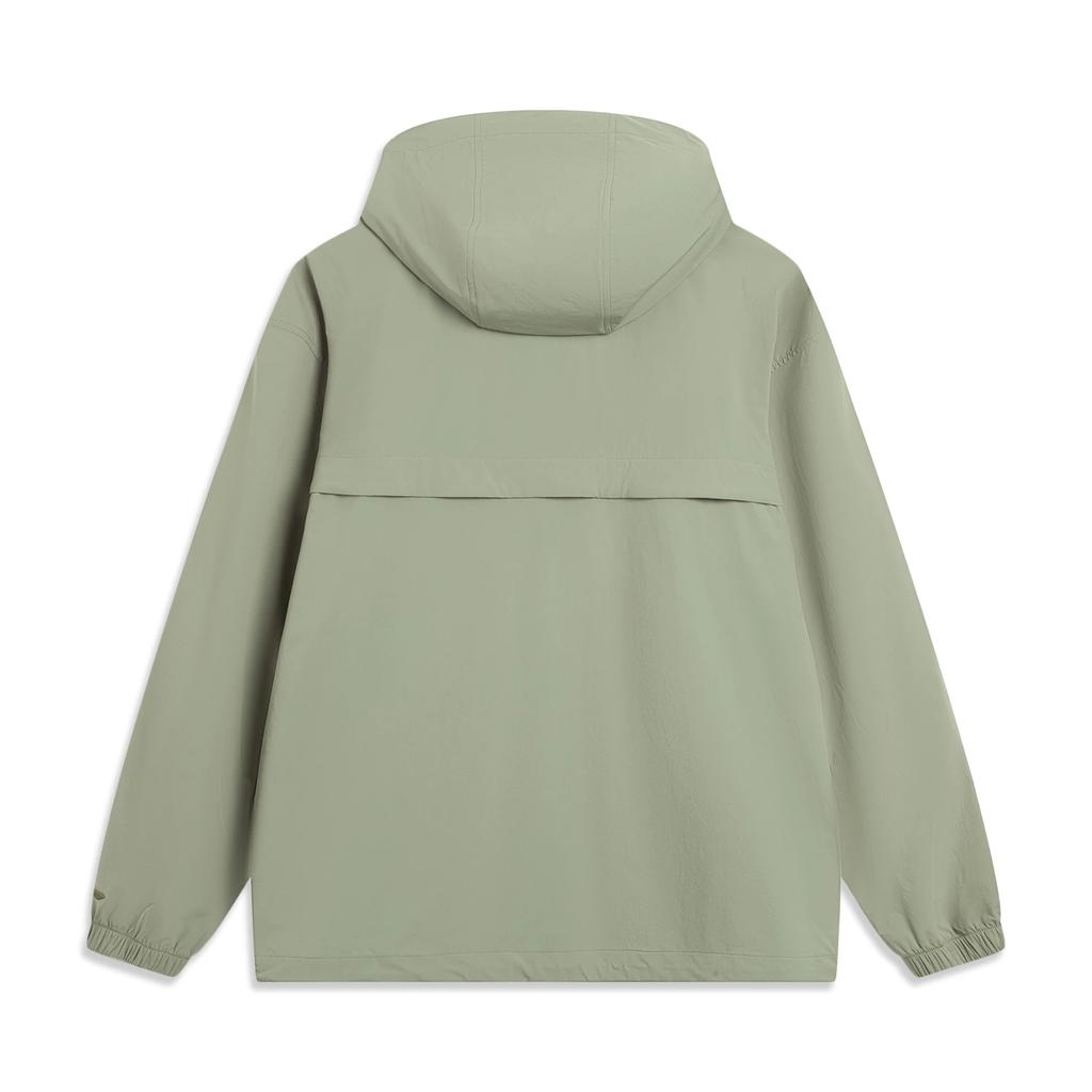 Li Ning Outdoor Series Sports Casual Simple Solid Color Hooded Zipper Loose Fashion Versatile Windbreaker Unisex Outerwear AFDVF47-5