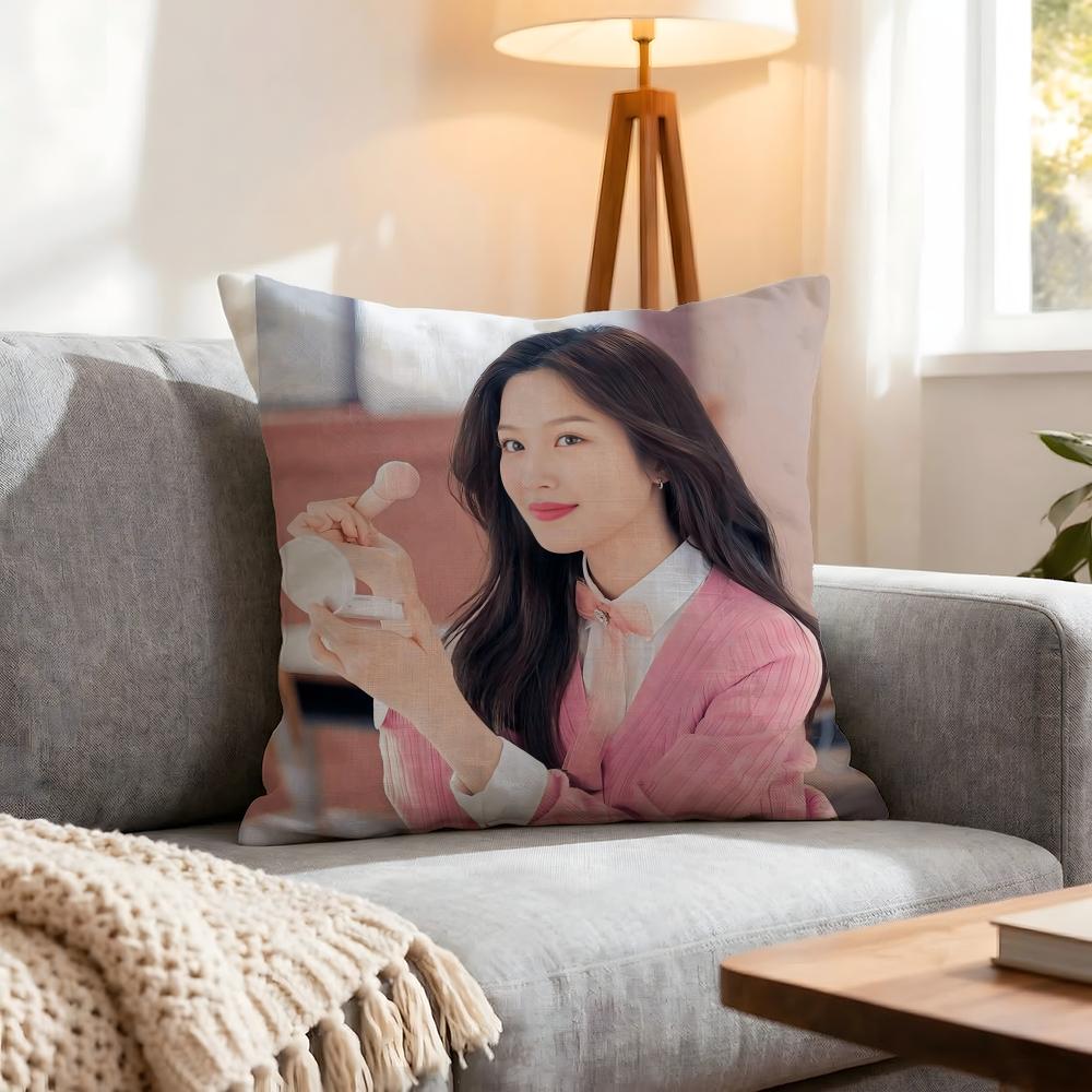 Star Mun Kayoung Cushion Cover 1Pcs Decorative Covers Soft Cushion Case For Sofa Couch Decor 40X40 45X45 Pillowcases