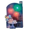 Sanrio Melody Birthday Fireworks and Theme Park Music Box Ships SANRIO 622427 Card, Card, Card, Overseas, JPME53-3,