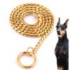Race Grade Stainless Steel Snake Chain Metal Dog Chain P Chain Small Medium and Large Dog Pet Supplies Dog Necklace