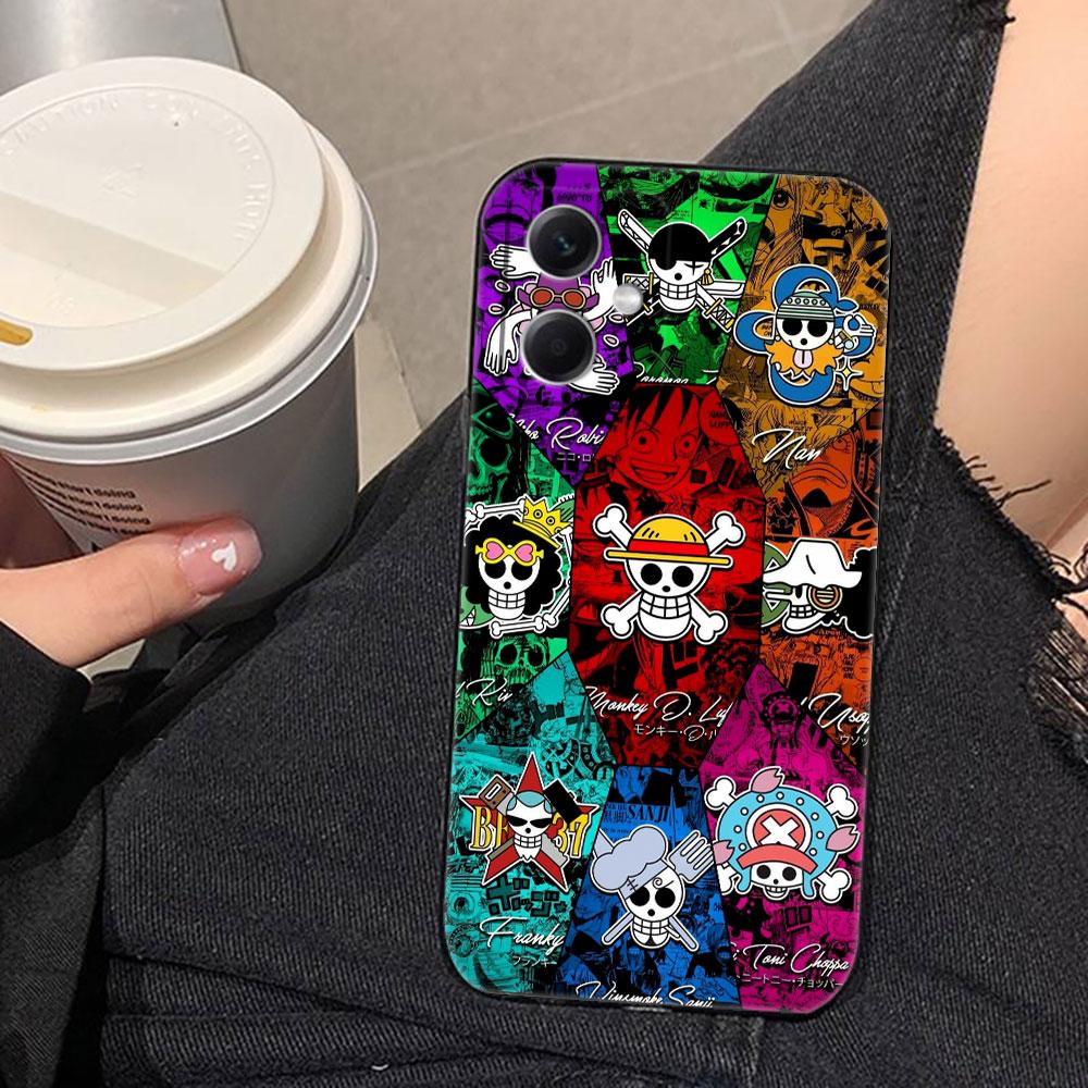 Чехол для телефона One Piece Luffy Zoro Nami для Redmi Note 15 14 13 12 12S 11 11T 11S 10 9T 9 Pro Силиконовый Чехол Funda Shell Capa Cover
