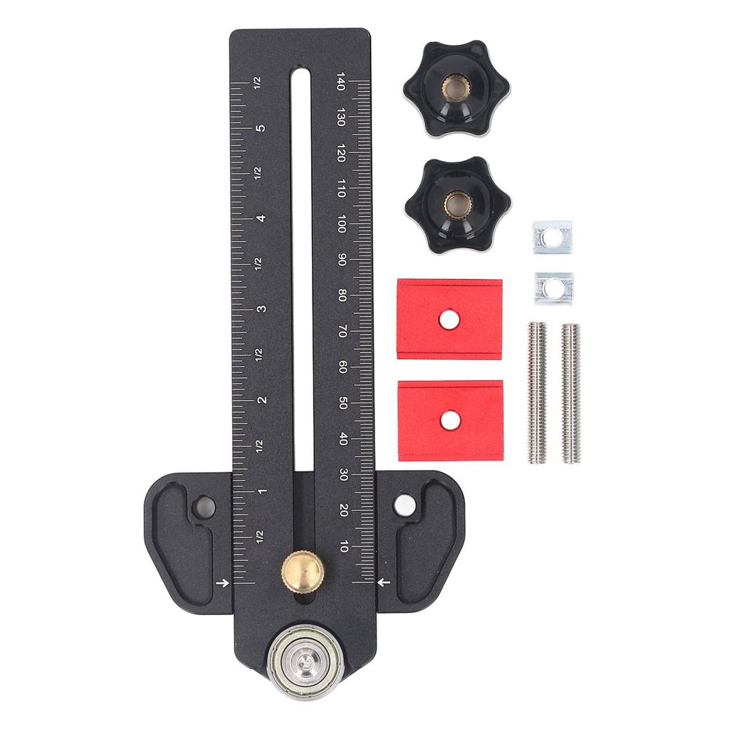 Thin Rip Jig Настольный кондуктор для пилы с 14-дюймовыми х 3,4-дюймовыми Т-образными пазами и 38-дюймовыми х 34-дюймовыми пазами для ленточнопильного стола