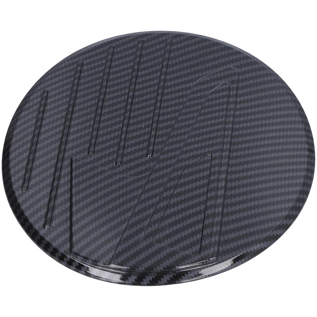Fuel Tank Cover Trim Gas Cap Lid Carbon Fiber Style Decoration for Mazda CX 30 2020 2021