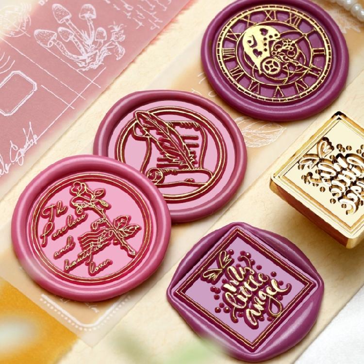 Восковая печать для открыток благодарности, свадебных приглашений, конвертов, скрапбукинга