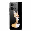 Glass Back Cover For Redmi 15C 4G Case 15 C Cute Cartoon Hard Tempered Glass Case Soft Bumper For Redmi 15C Cases Coques Fundas