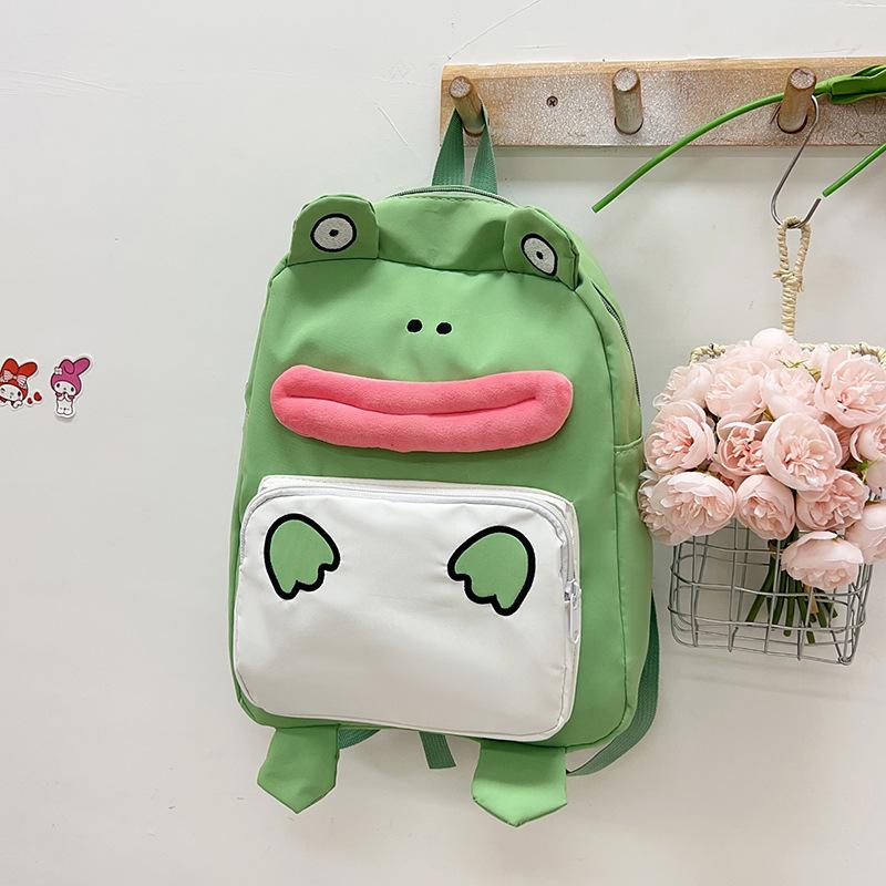 2025 Смешной повседневный милый мультяшный рюкзак для учеников начальной школы большой вместимости легкий рюкзак модная школьная сумка