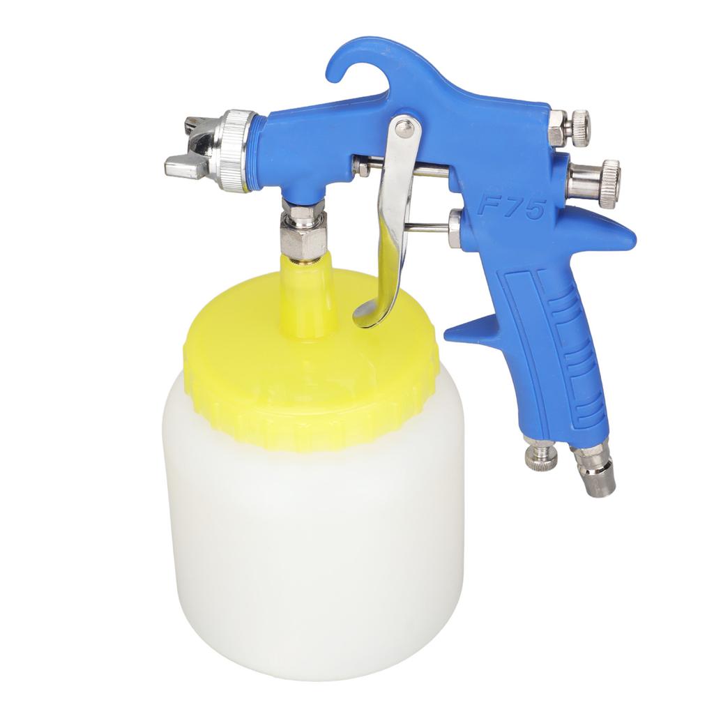 F 75 1,5 мм Краскопульт Тип гидроконус Нержавеющая сталь Воздушный лакокрасочный распылитель для автомобилей