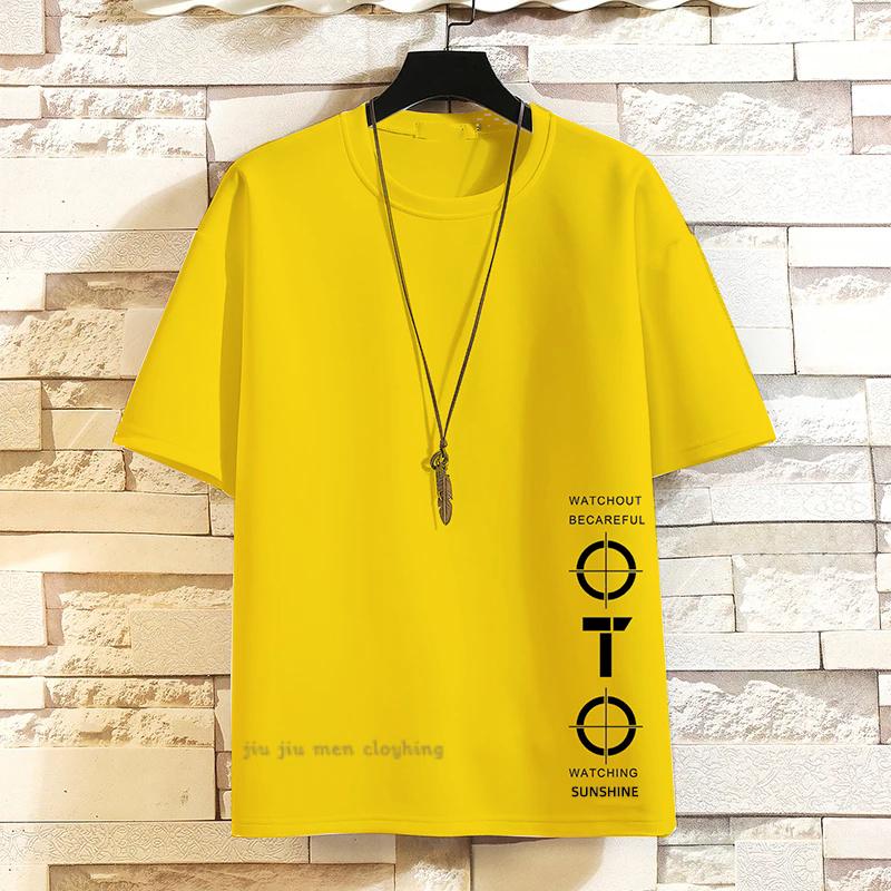 Мужская футболка с коротким рукавом на лето 2024 года, с графическим принтом, черная, белая, футболка, топ, свободная, модная одежда, футболки с круглым вырезом