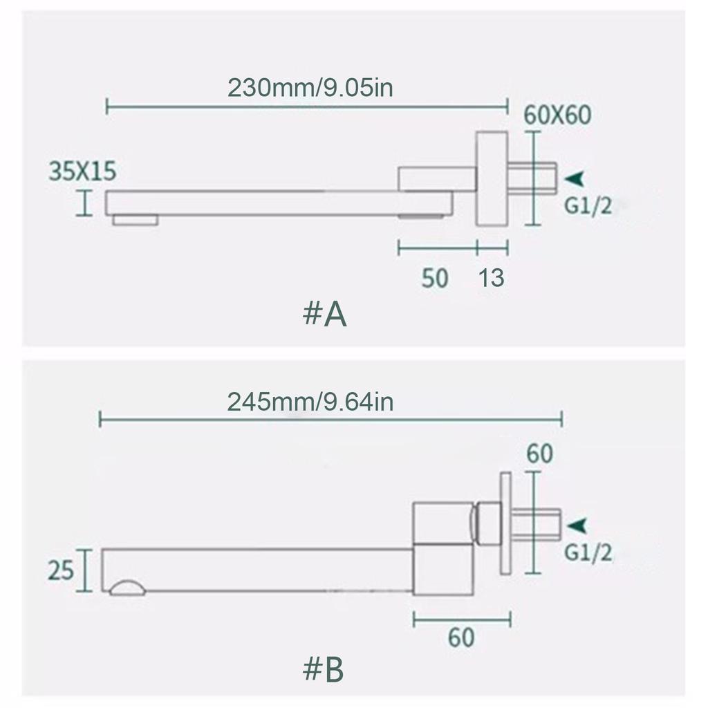 Настенный настенный настенный настенный смеситель для душа для ванны, смеситель для душа, наполнитель для излива, складывающийся на 180 градусов