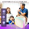 HolyCrab Karaoke Set with 2 Bluetooth Microphones, Mini Karaoke Set for Home Use, Karaoke Microphone, Karaoke Speaker, PA Set, Wireless Microphone,