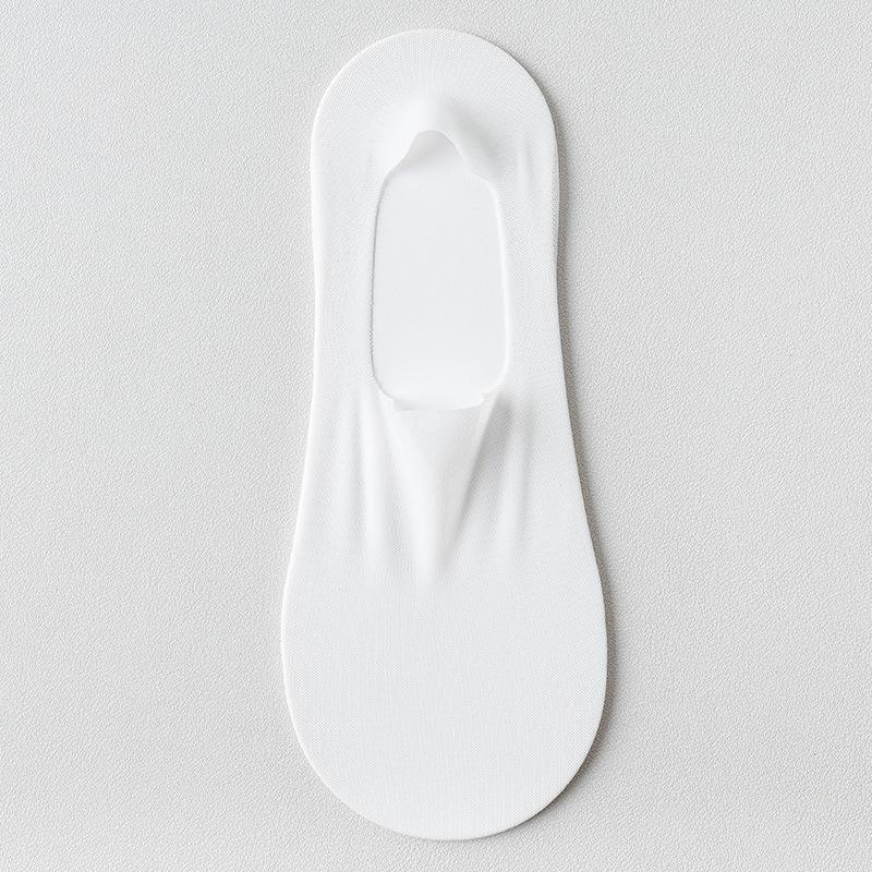 Женские ультратонкие нескользящие летние носки-лодочки: Чистый хлопок, мелкий, с надежной пяткой, подходит для высоких каблуков