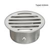 Anti-blocking Round Rain Pipe Cap Balcony Drainage Cover Roof Floor Drain Drainage Plumbing Fitting