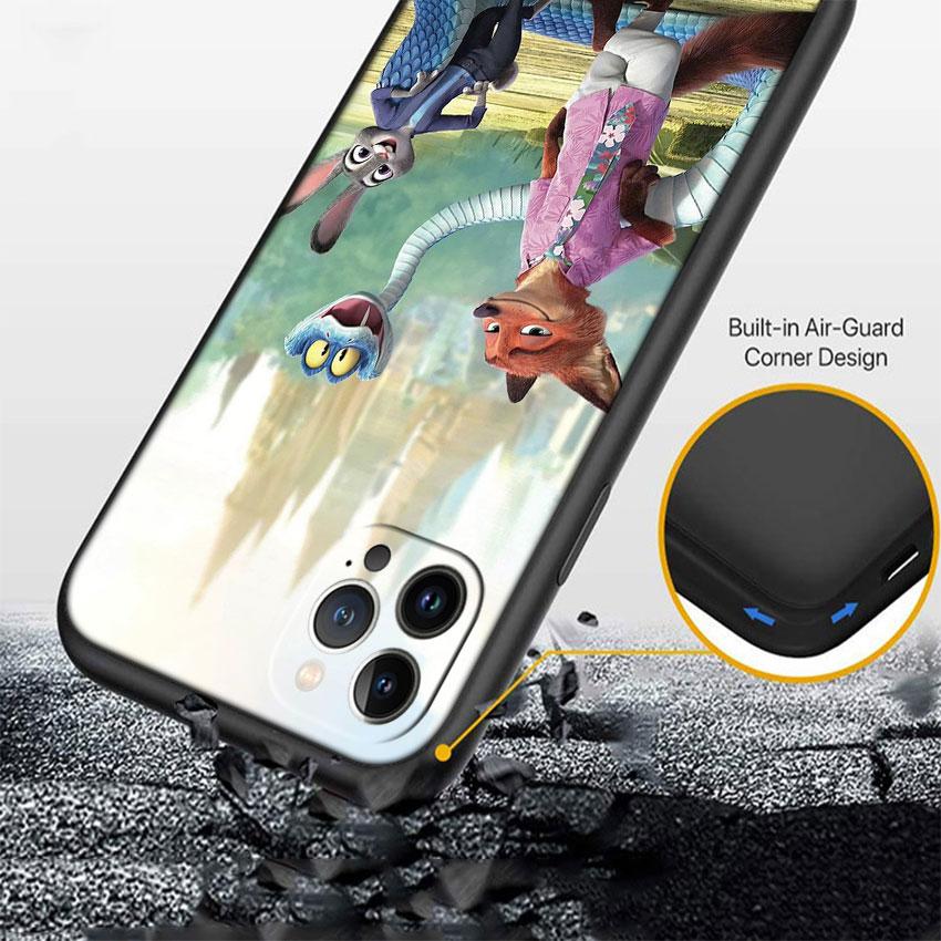 CJ105 Зверополис Дисней Чехол для телефона Motorola Edge 60 60s 70 G86 G56 G54 E14 G04S G45 G54 G64 S30 S50 X30 X40 X50 Ultra Pro