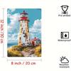 [2D Плоский] Высококачественный набор для рисования жестью, 20,32x 30,48см - Многоразовый Прочный Железный Художественный Холст, Подходит для Настенного Декора Художников