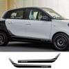 2 шт., Стайлинг автомобиля для Smart 451 453 Fortwo Forfour, спортивные гоночные наклейки на заказ, дверные боковые наклейки для тела, юбка, декоративные наклейки, виниловые