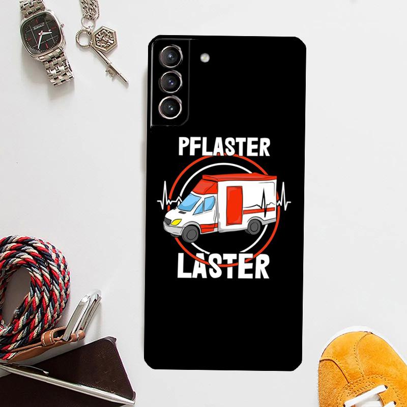 Чехол для скорой помощи EMS EMT фельдшер для Samsung Galaxy S24 Ultra S23 S22 S21 S20 Plus Note 10 Note 20 S9 S10 S21 FE чехол
