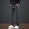 Свободные прямые повседневные брюки для мужчин весна/осень 2025 года — всесезонные, модные длинные деловые брюки