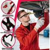 Exhaust Hanger Removal Tool, Heavy-Duty Exhaust Hanger Pliers For Car & Truck Rubber Exhaust Hangers, 25° Offset Design, Non-Slip Grip, Compatible