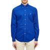 Polo Ralph Lauren Solid Color Point Collar Long Sleeve Shirt Men Shirts Blue 710776635001