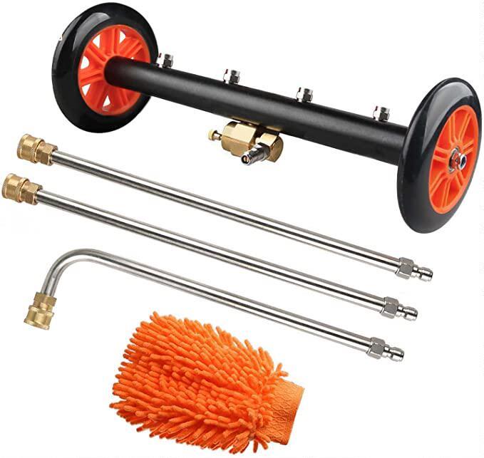 Adjustable Dual-Use Car & Farm High-Pressure Cleaning Nozzle