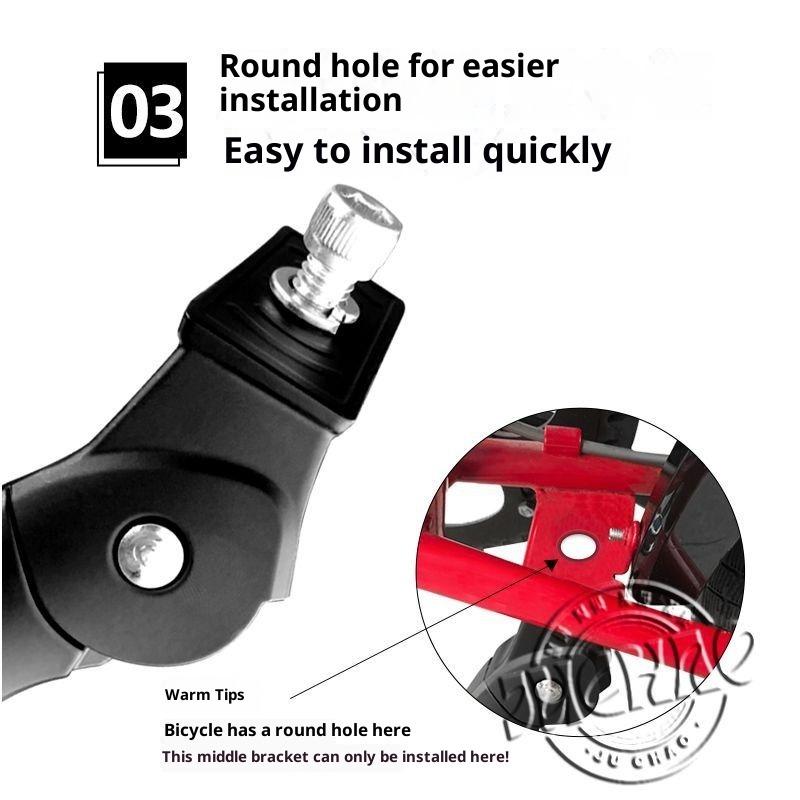 Велосипедная подставка для ног Кронштейн Аксессуары для горных велосипедов Универсальные аксессуары Штатив Велосипедная подставка Аксессуары Дацюань Лестница