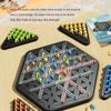 Rubber Band Triangle Chess Desktop Game Logical Thinking Triangle Puzzle Toy  Home Game