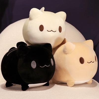 Милая пухлая кошка, подушка, плюшевая игрушка, кукла, котенок, кукла