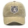 Tiger Head Print Adjustable Caps HD Animal Heads Man's Cap Casual Vintage-Inspired Snapback Baseball Hat One Size Fits All