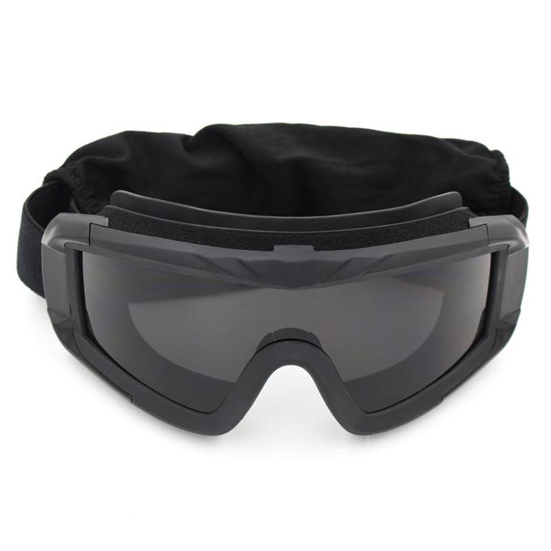 BOLLFO's New Windproof Goggles Motorcycle Goggles Field Sports Safety Goggles Tactical Goggles