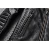 Chinese Size Real Cowhide Coat Genuine Leather Clothes Men's Motorcycle Skull Motorcycle Riding Jacket Autumn