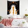 Гобелен Звезда Луна Богиня серии Простое украшение дома Ткань для комнаты Гостиная Фон Ткань Украшение комнаты Подвесной тканевый гобелен