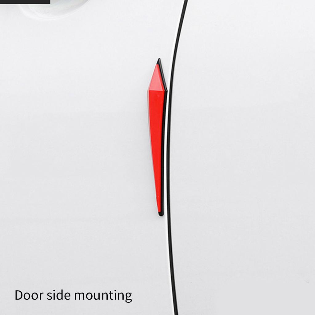 Утолщенная ПВХ-наклейка на кромку двери автомобиля, самоклеящаяся защитная полоска для предотвращения столкновений, защита от царапин, сделай сам